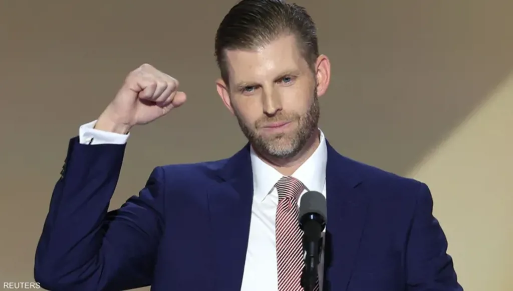 إريك ترامب: الخليج يعتمد على أميركا القوية