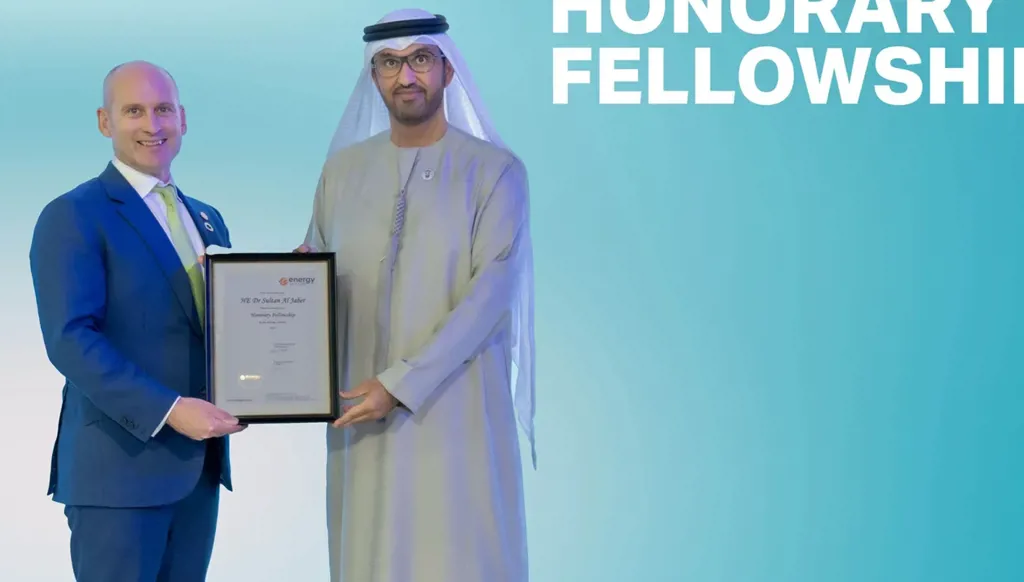 الجابر ينال زمالة معهد الطاقة لدوره في ربط الطاقة بالذكاء الاصطناعي