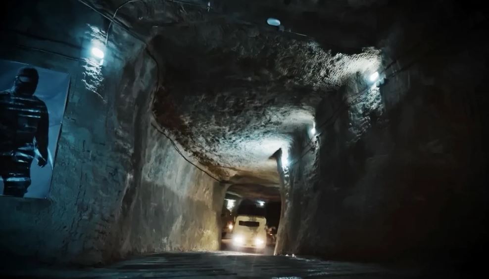 صورة للأنفاق (الاعلام الحربي لحزب الله)