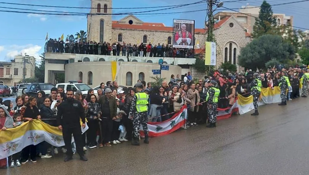 قوى الأمن تشيد بجهود عناصرها خلال زيارة البابا لاوون