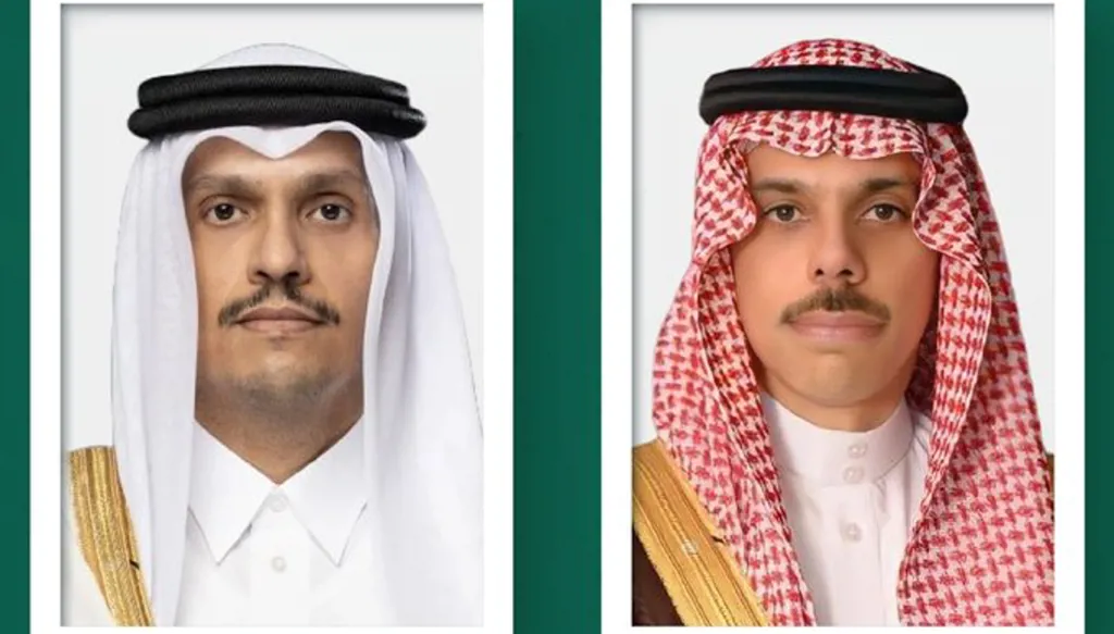 وزير خارجية السعودية يبحث مع نظيريه القطري والإماراتي المستجدات في المنطقة