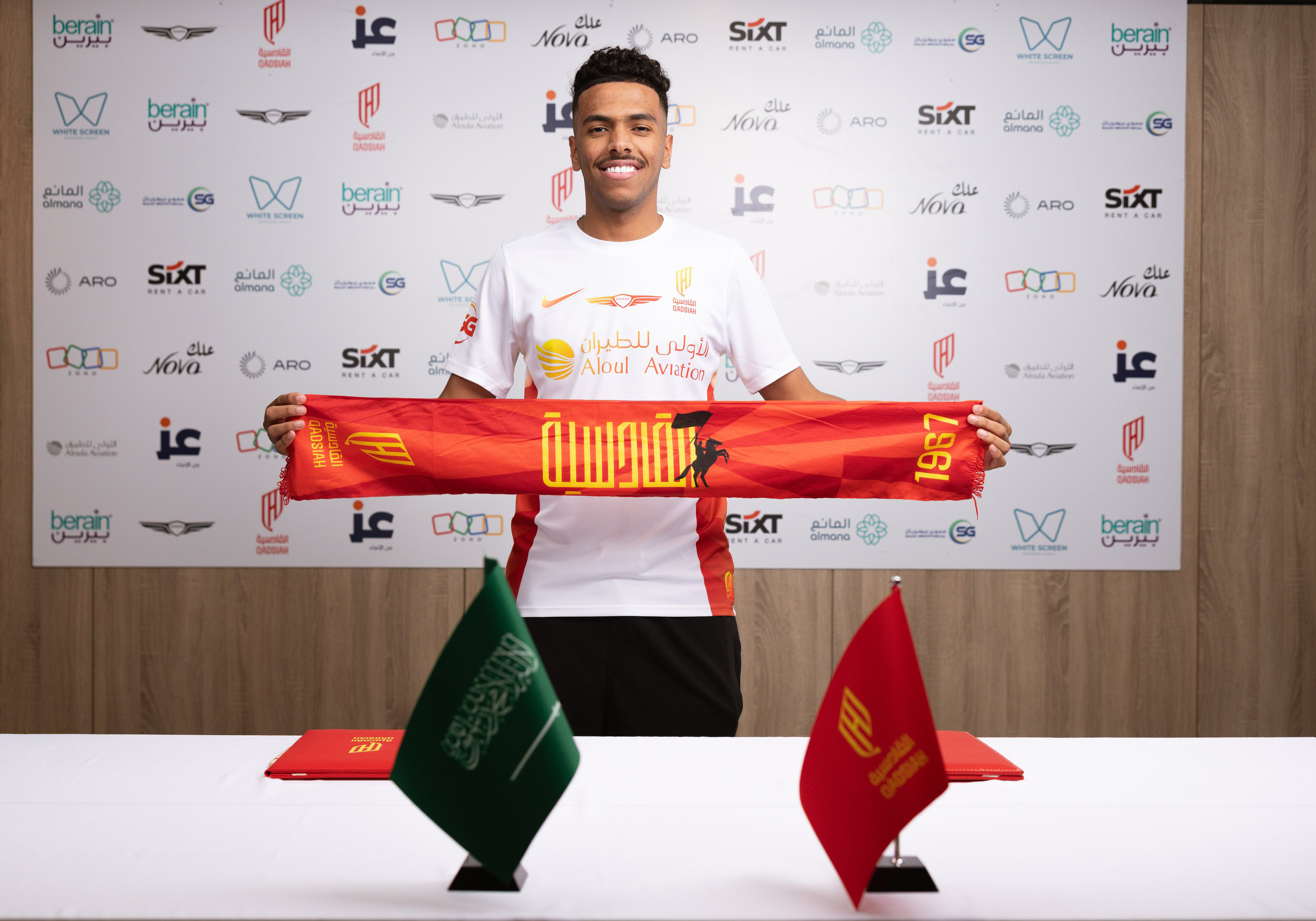 الجوير يوقع مع القادسية. (إكس)