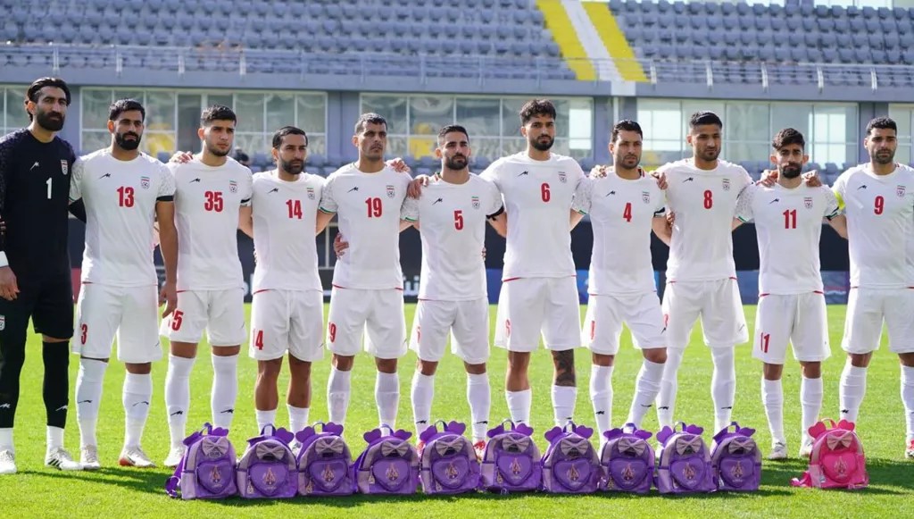 لاعبو إيران. (وكالات)