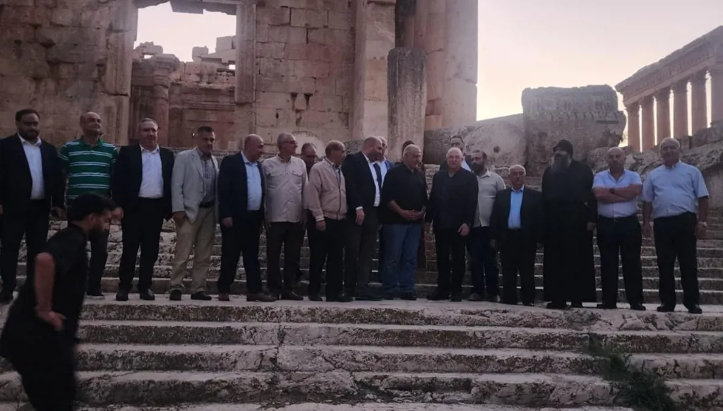 ناصر الدين وحيدر يجولان في قلعة بعلبك لدحض ادّعاءات إسرائيل: "يكفي اختلاق الأكاذيب"