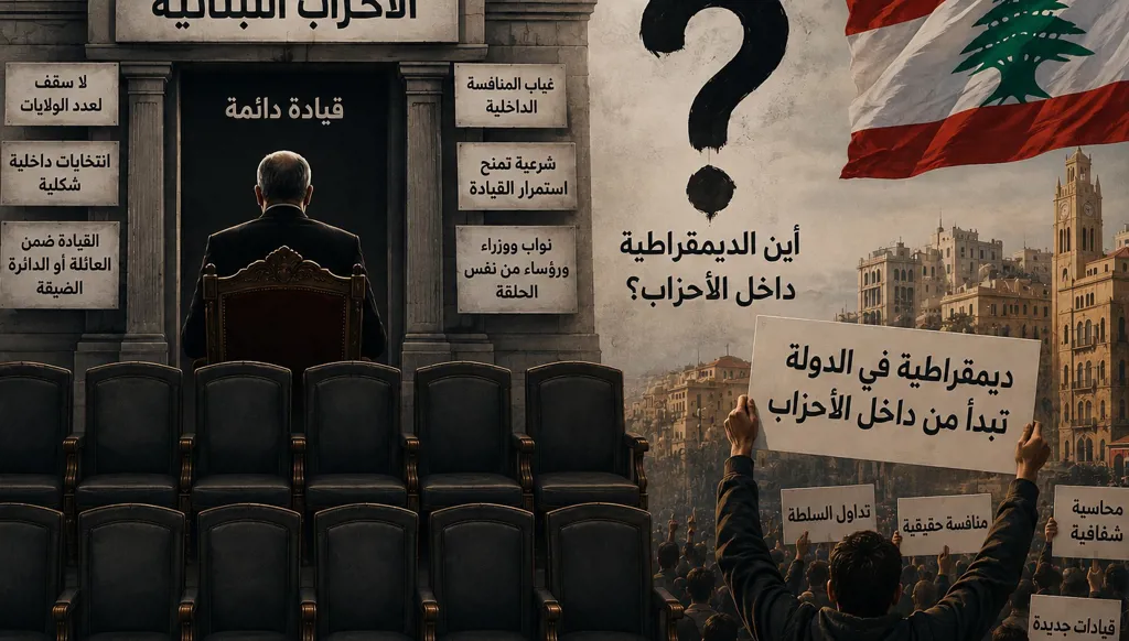 الأحزاب اللبنانية... الديموقراطية الغائبة داخل المؤسسات