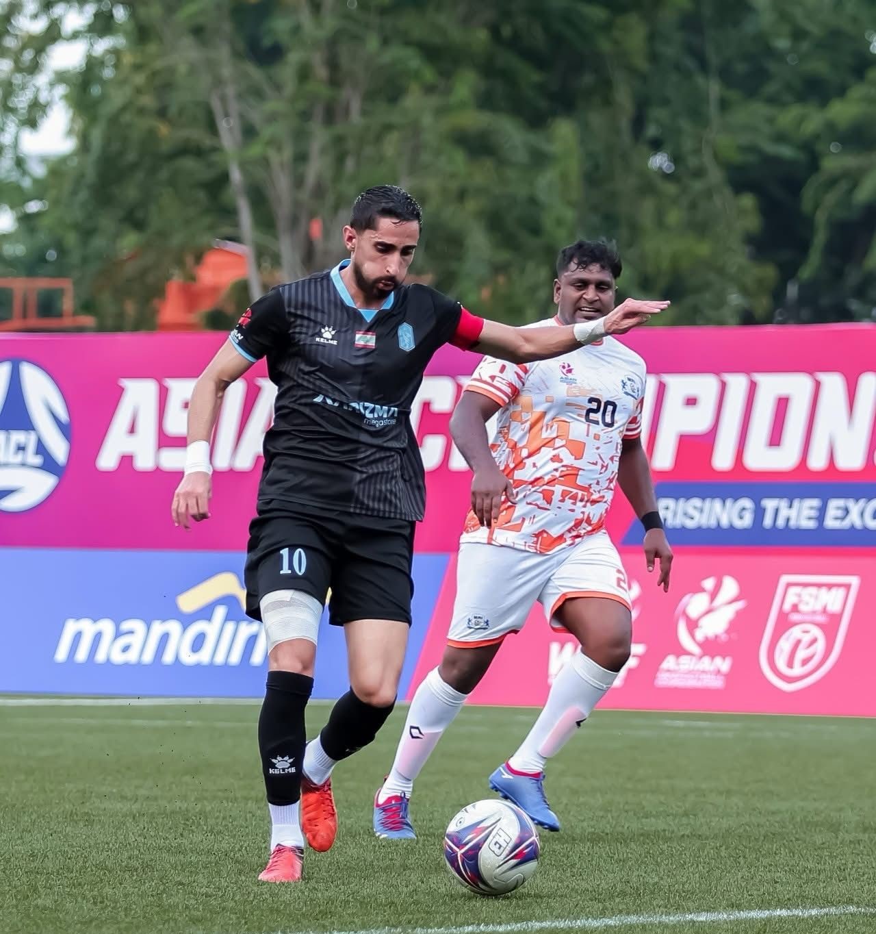 لبنان يكتب التاريخ في الميني فوتبول. (النهار)