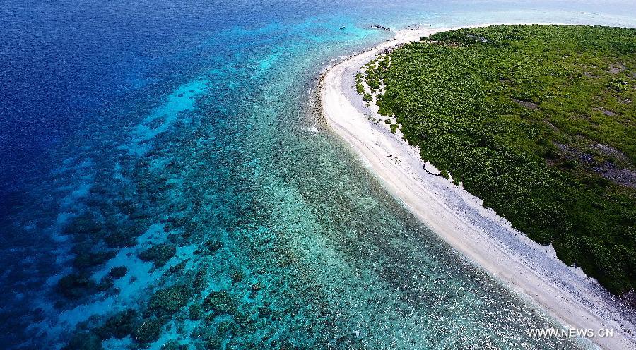 جزيرة في بحر الصين الجنوبي. (وكالات)