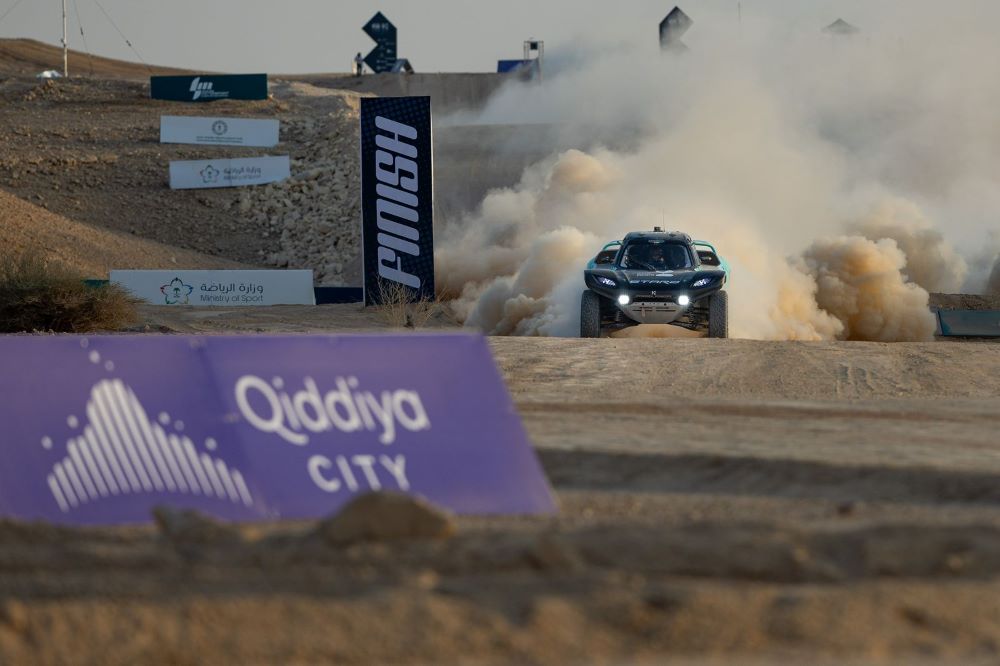 من منافسات كأس العالم لسباقات FIA Extreme H. (وكالات)