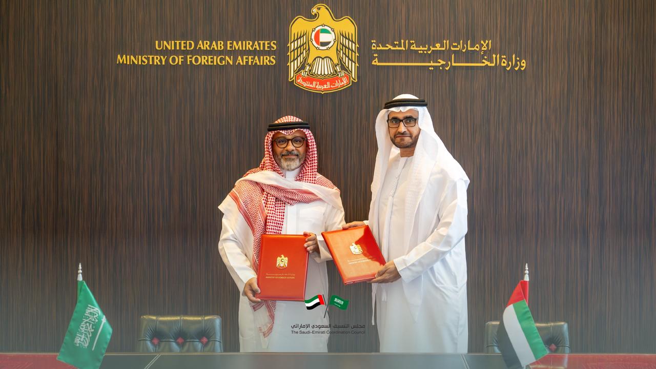 أعمال خلوة العزم الثالثة لمجلس التنسيق السعودي-الإماراتي. (رسمي)