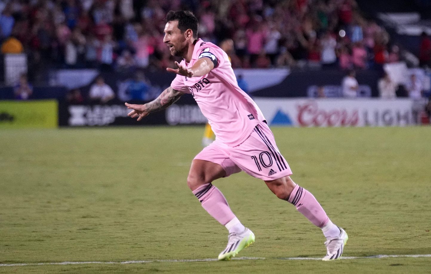 ميسي. (وكالات)