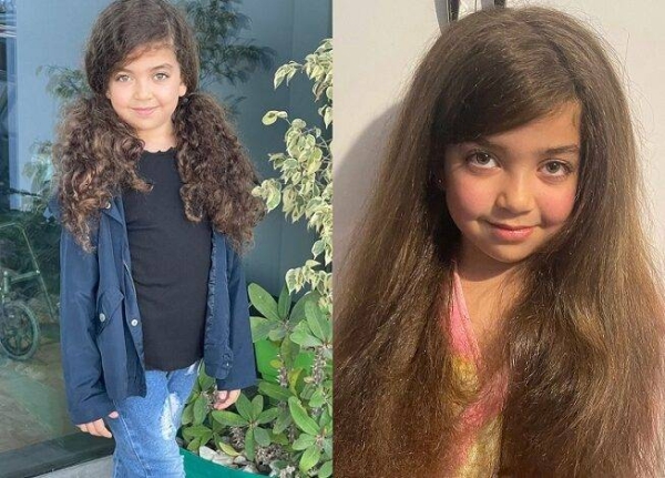 الطفلة ايسل 