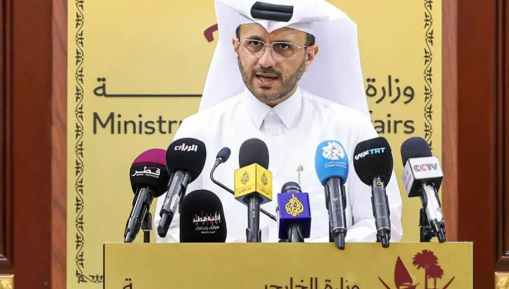  المتحدث باسم وزارة الخارجية القطرية ماجد الأنصاري. (قنا)