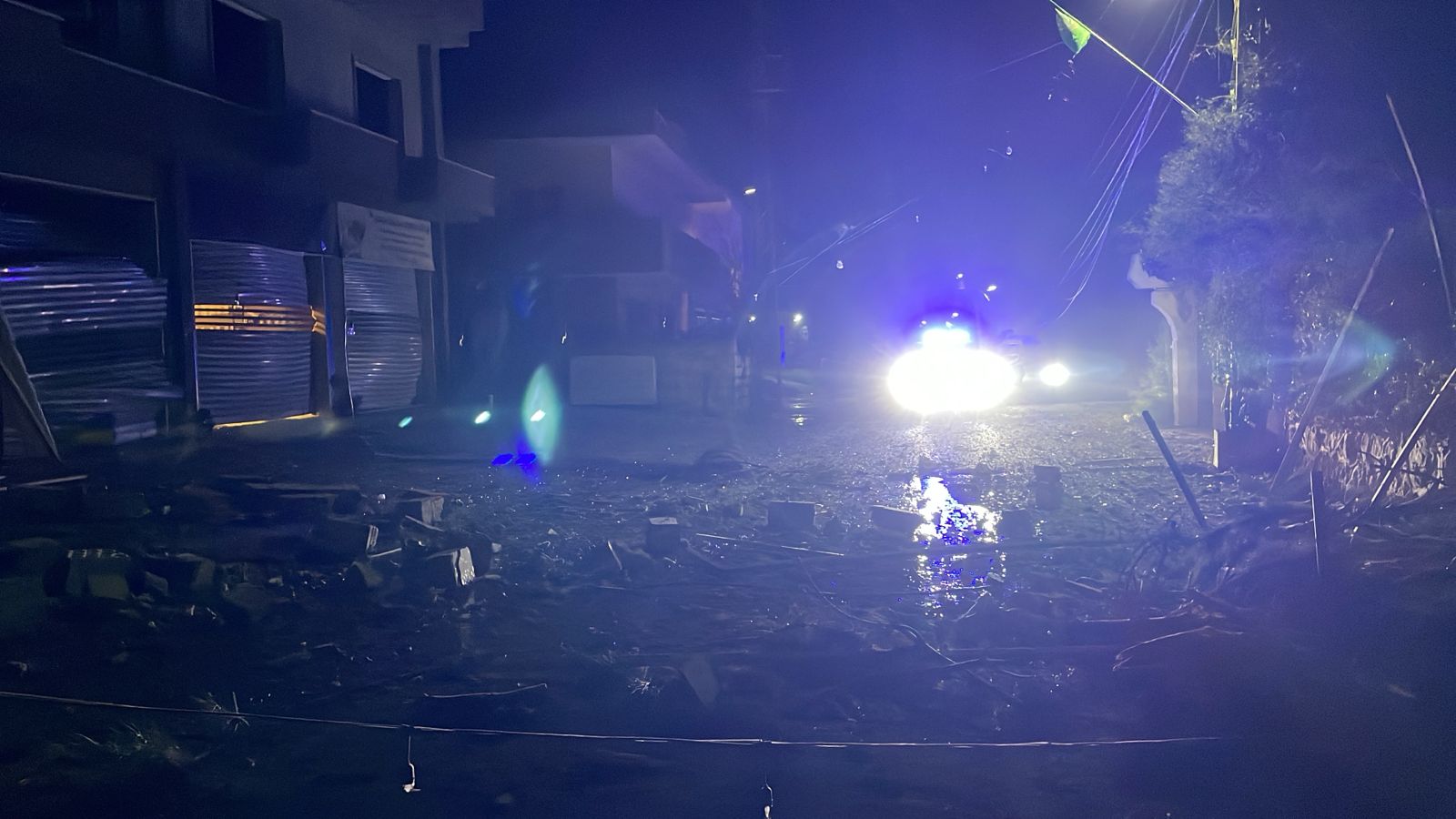 غارة على ميفدون (إكس).