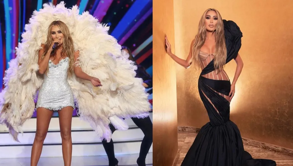 مايا دياب بالريش الاستعراضي وتقطيع الأسود المغري في الـ "موركس دور" (صور وفيديو)