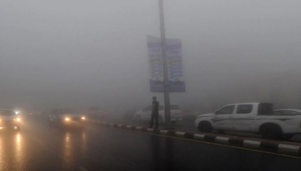 تعليق الملاحة الجوية في مطار بغداد الدولي بسبب الضباب