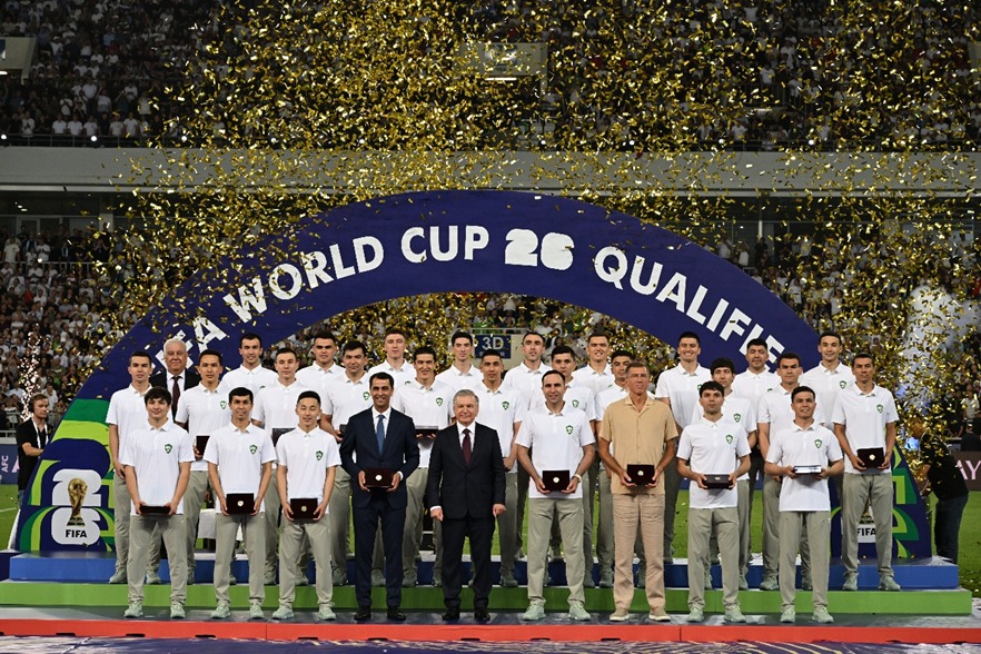 أوزبكستان ترسخ موقعها على خريطة الرياضة العالمية.