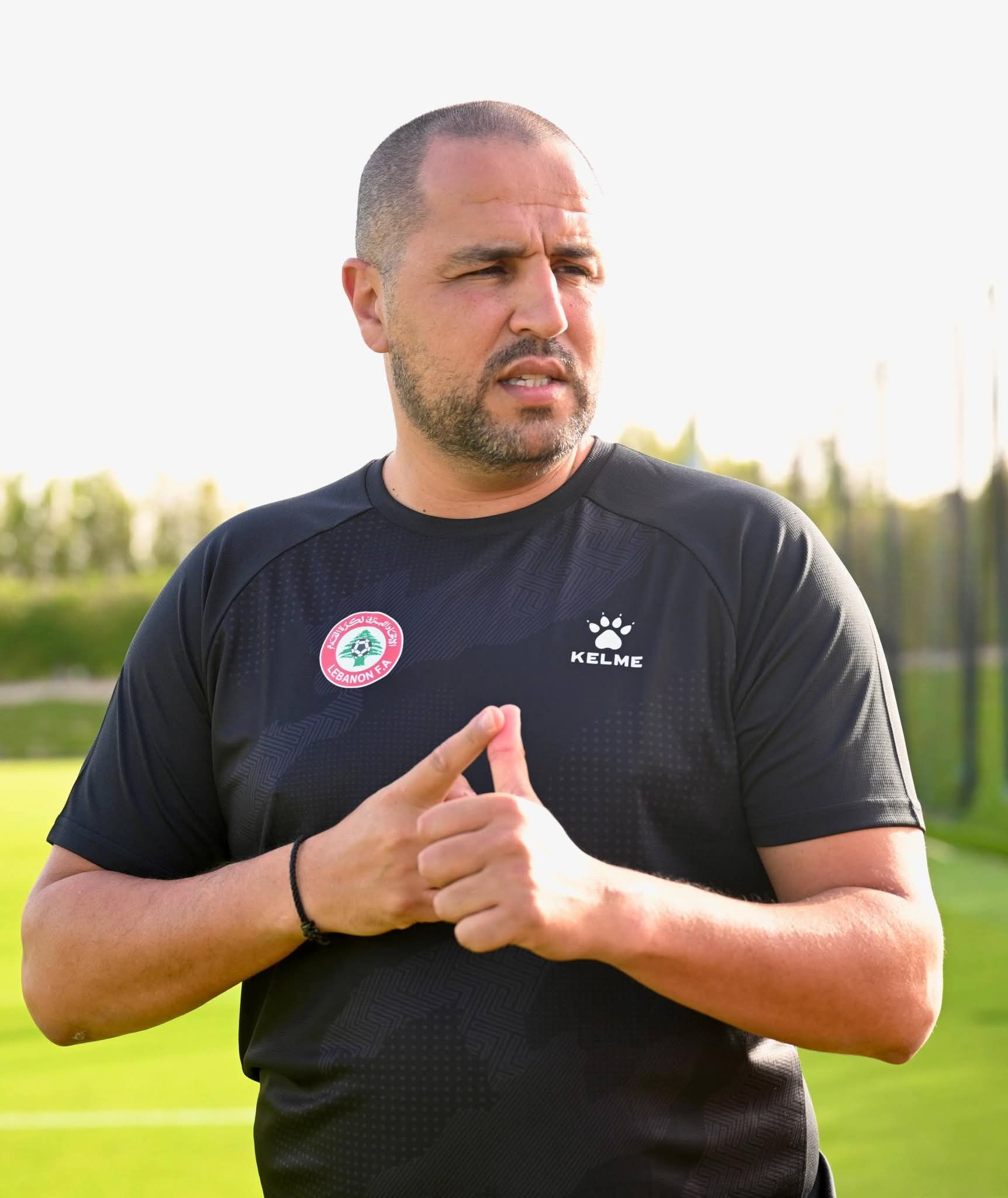 المدرب الجزائري لمنتخب لبنان مجيد بوقرّة. (فيسبوك)