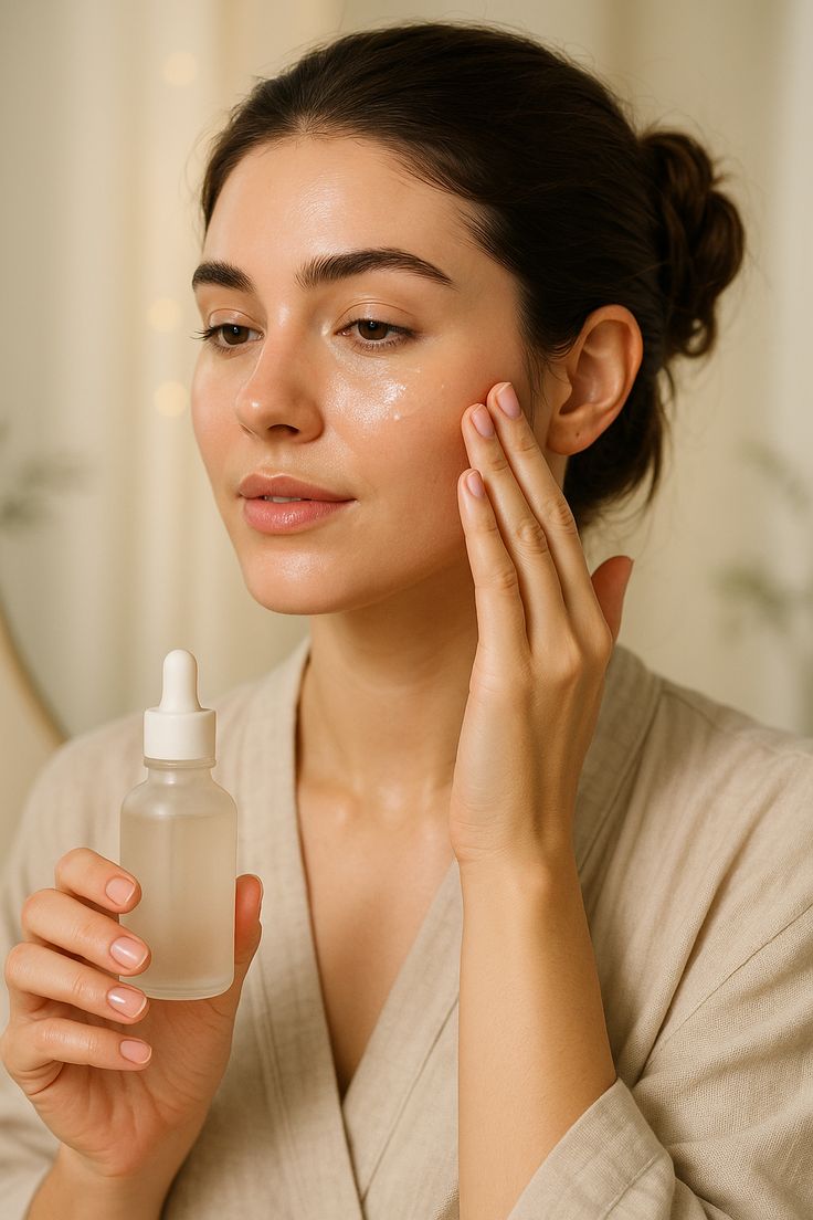 تحضير البشرة من خلال الترطيب (Pinterest)