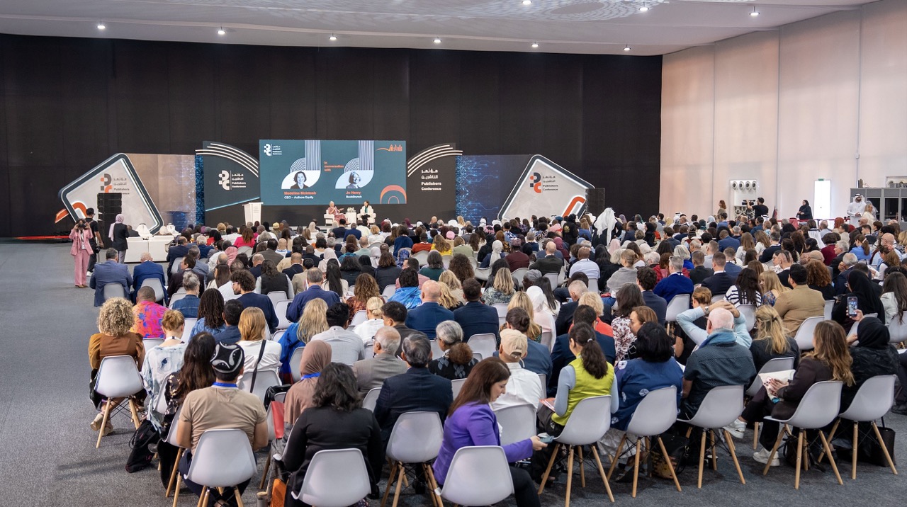 خلال اليوم الأول من الدورة الخامسة عشرة لمؤتمر الناشرين الدولي.