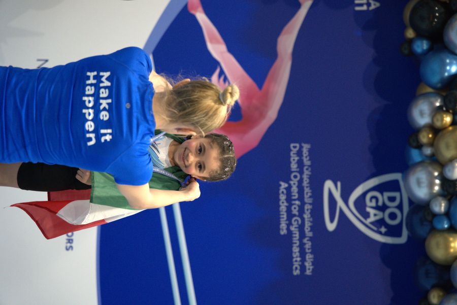 بطولة دبي المفتوحة لأكاديميات الجمباز تنطلق الجمعة. (وكالات)