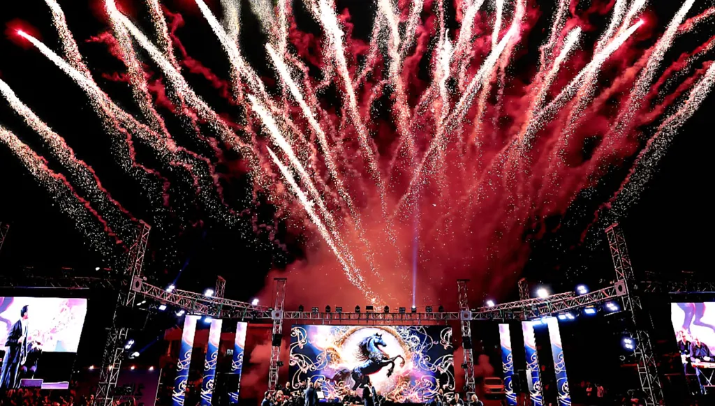 محمد خيري نجم ختام مهرجان عيد السيدة في القبيات... أمسية فنية تطرب الروح