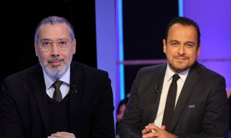 الصحافيان التونسيان مراد الزغيدي وبرهان بسيّس