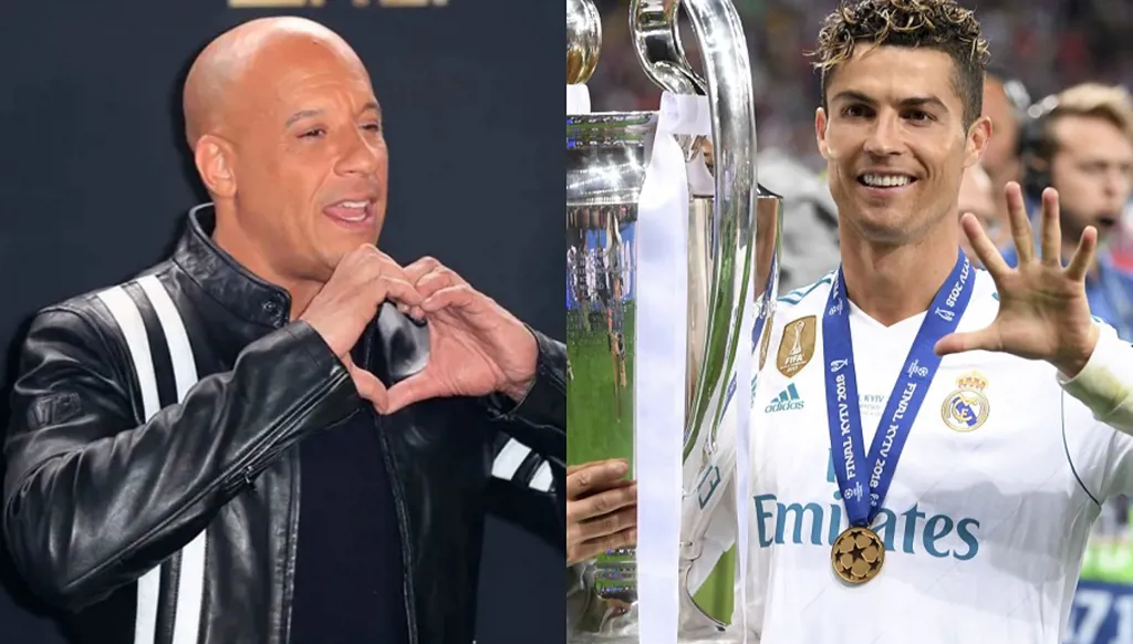 فان ديزل يفجّر مفاجأة مدوية بشأن كريستيانو رونالدو (صورة)