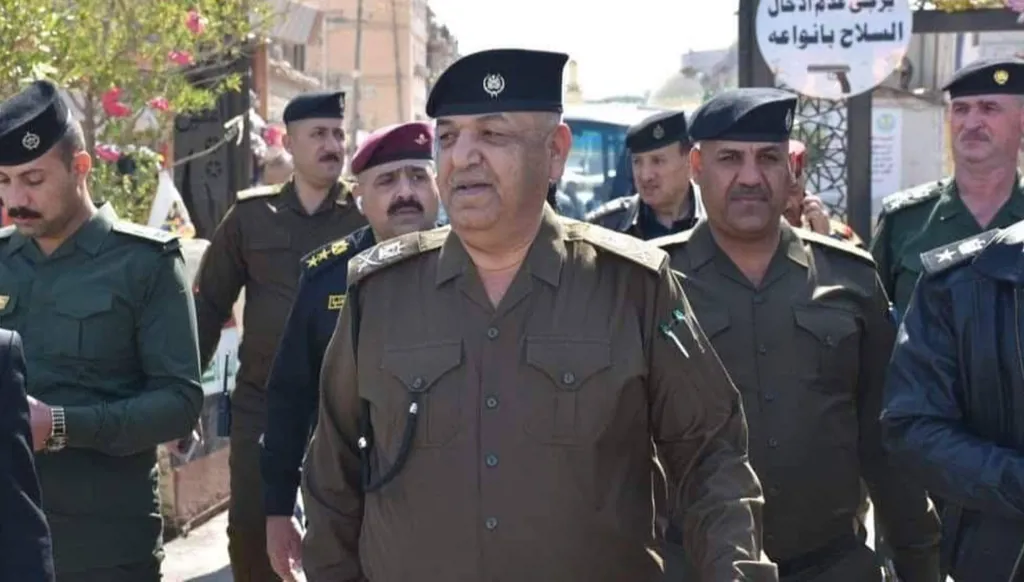 وزير الداخلية العراقي ينعى مستشاره الفريق كاظم بوهان
