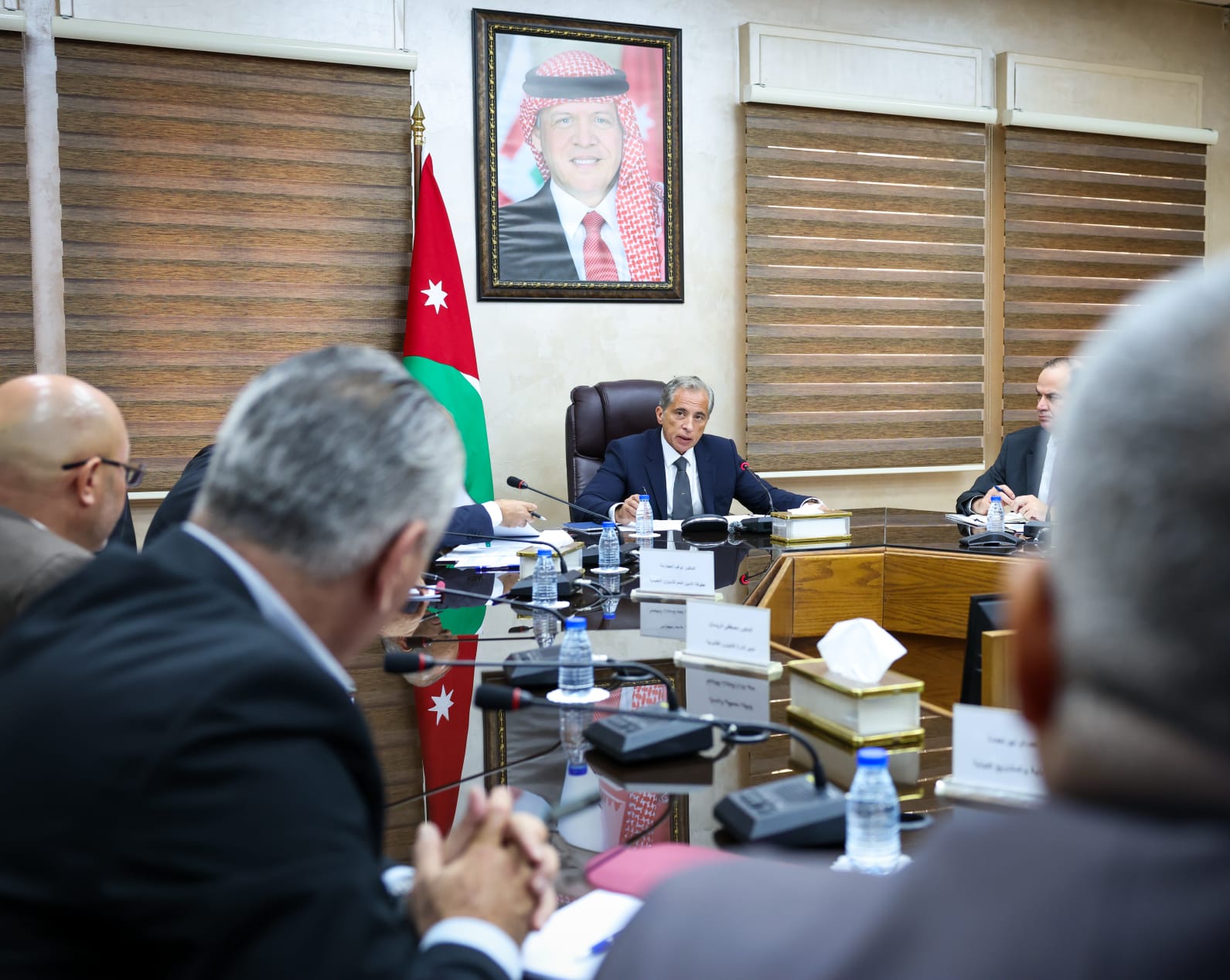 رئيس الوزراء الأردني خلال جلسة للحكومة (أرشيفية)