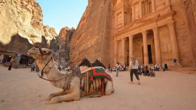 موقع اثري يقصده السياح في الاردن
