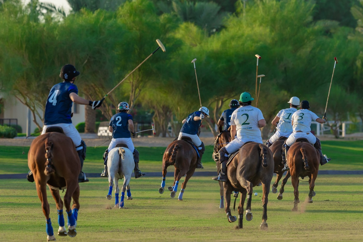 من منافسات البولو. (وكالات)