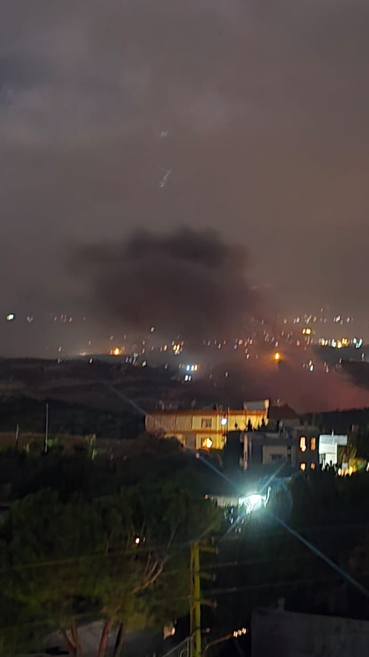 غارات إسرائيلي جنوبي لبنان (إكس).