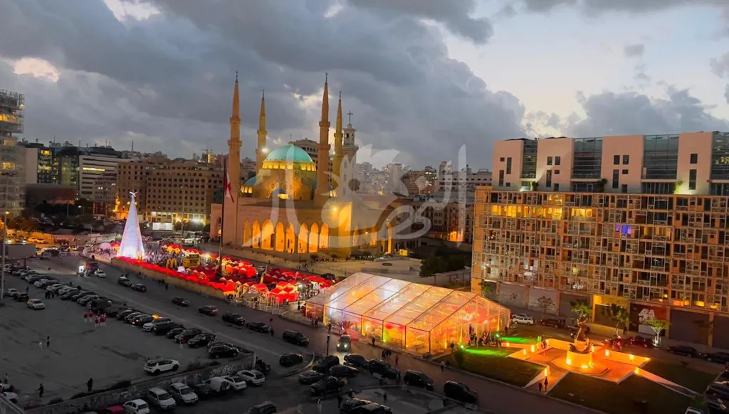 بيروت تتحضّر للأعياد... زينة وأضواء في قلب العاصمة (فيديو)