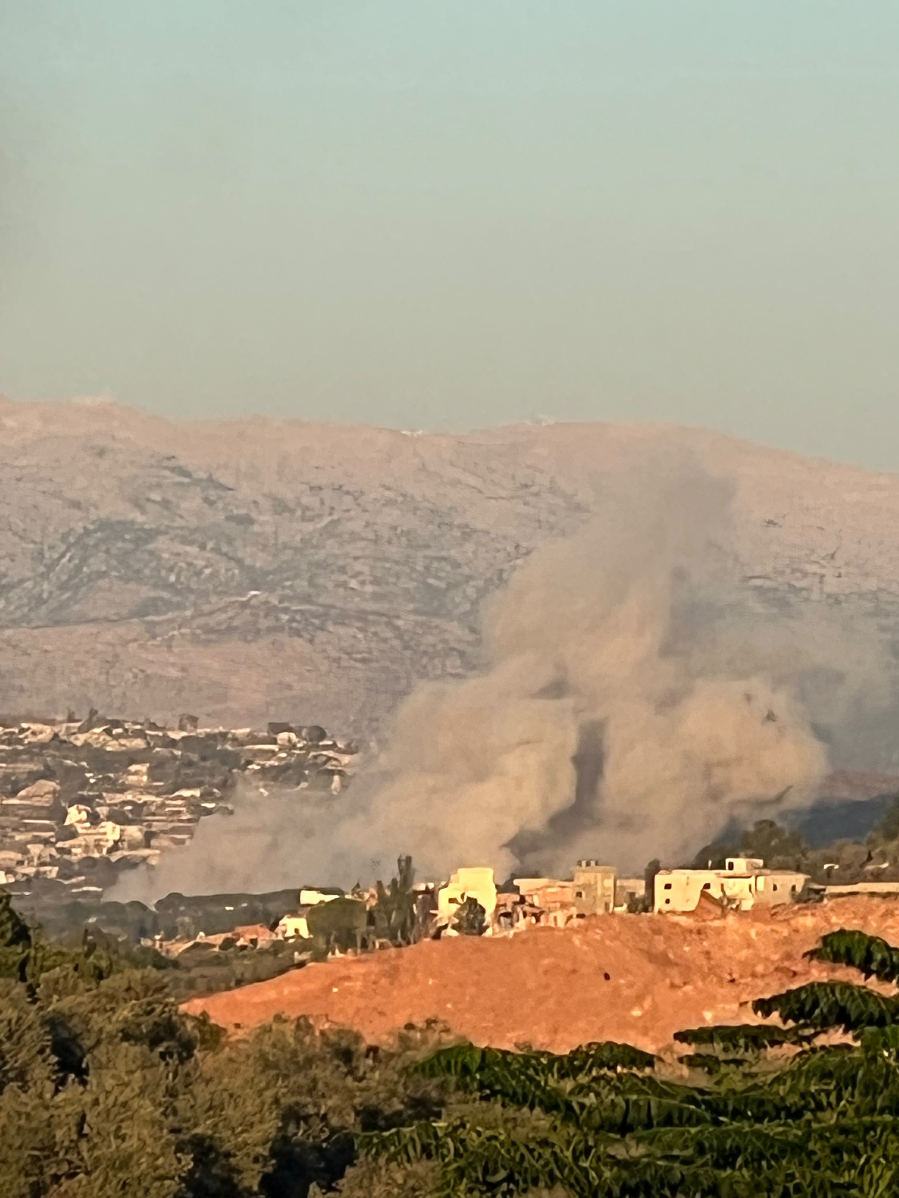 تفجيرات ضخمة جنوبا