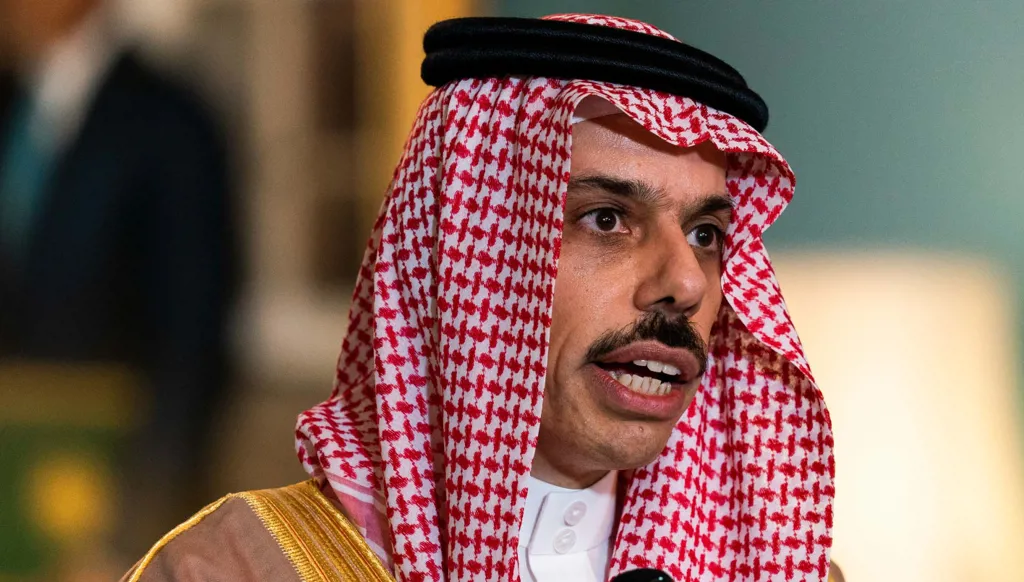 وزير الخارجية السعودي الأمير فيصل بن فرحان (أ ف ب)