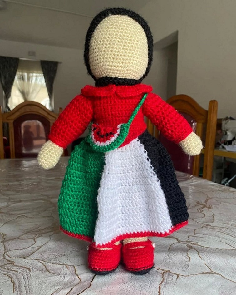 دمى الكروشيه الفلسطينيّة (Pinterest)