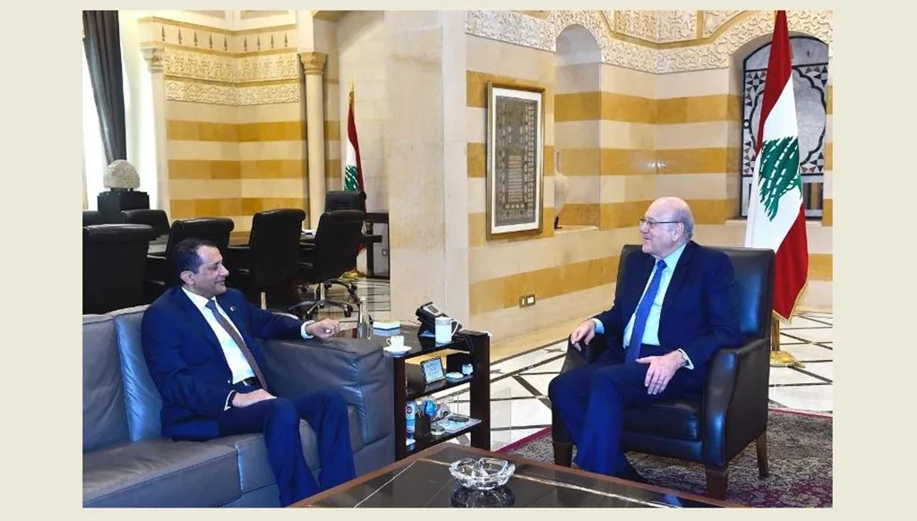 سلسلة لقاءات لميقاتي في السرايا الحكومية