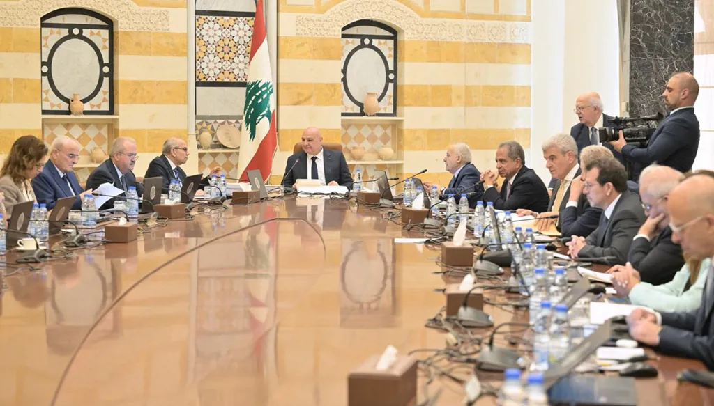 مجلس الوزراء اللبناني يوافق على اتّفاقية الاستكشاف في بلوك رقم 8 وعلى التّعيينات الإداريّة