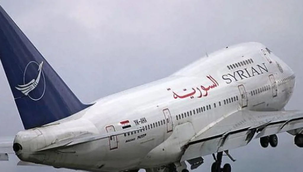 الخطوط الجوية السورية تستأنف الرحلات المباشرة إلى الإمارات يوم الأحد