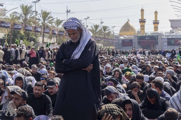 إحياء عاشوراء في كربلاء (وكالة الأنباء العراقية)