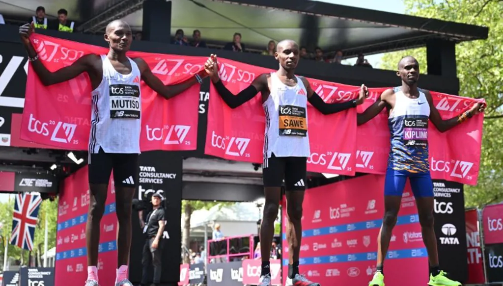 الكيني ساويه يحرز لقب ماراثون لندن