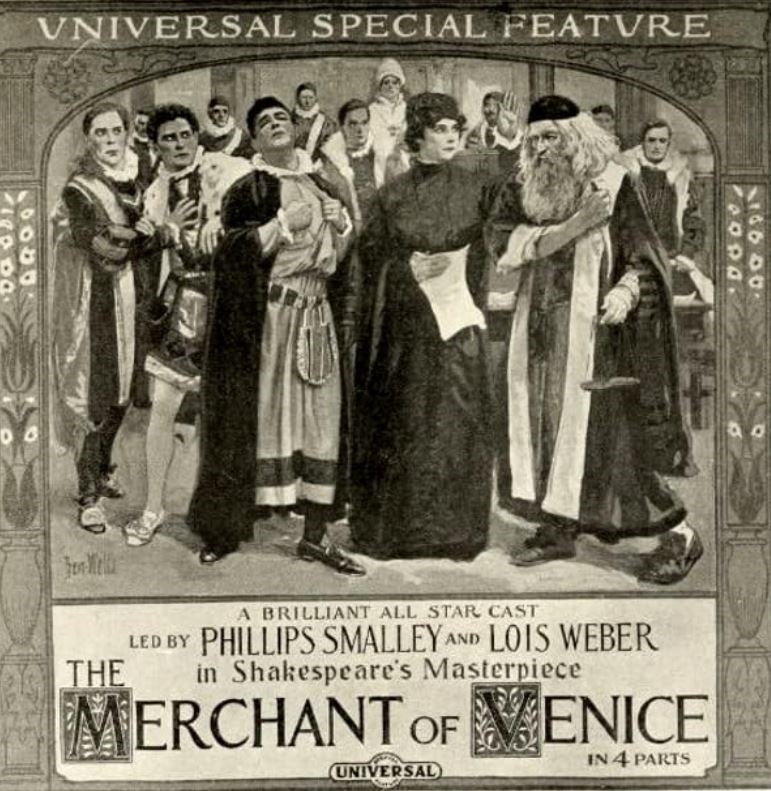 فيلم “تاجر البندقية“ (1914).