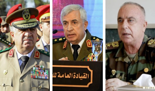 علي عباس وعلي أيوب وعبد الكريم إبراهيم 