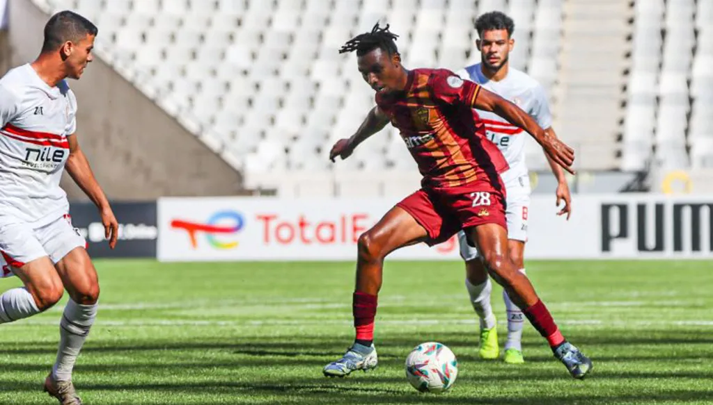 الزمالك يعود من جنوب أفريقيا بتعادل مخيب في الكونفدرالية