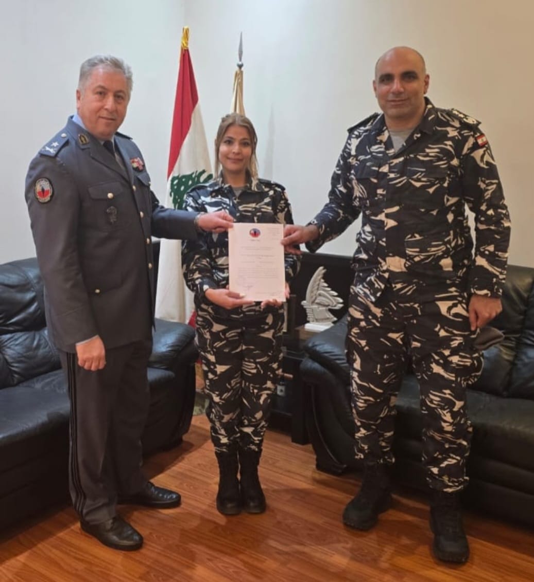 جانب من التكريم (قوى الامن)