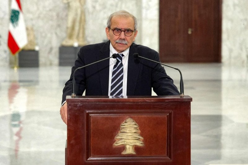 نواف سلام. (وكالات)