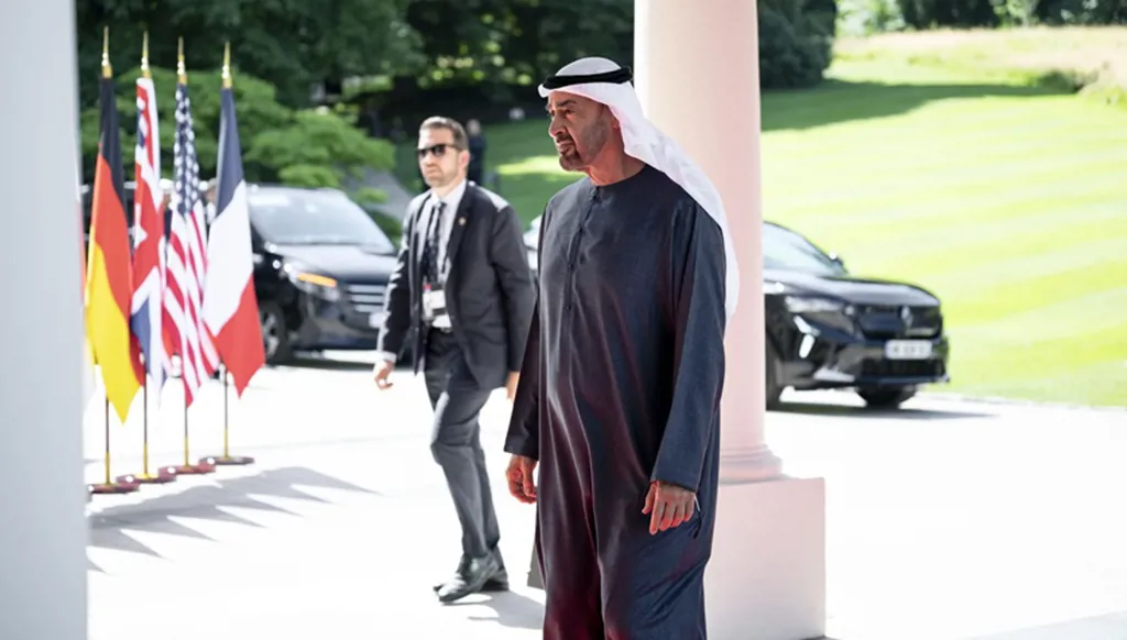 رئيس دولة الإمارات التقى نظيره الأميركي: لولا دعم الولايات المتحدة لكان وضع الشرق الأوسط مختلفاً