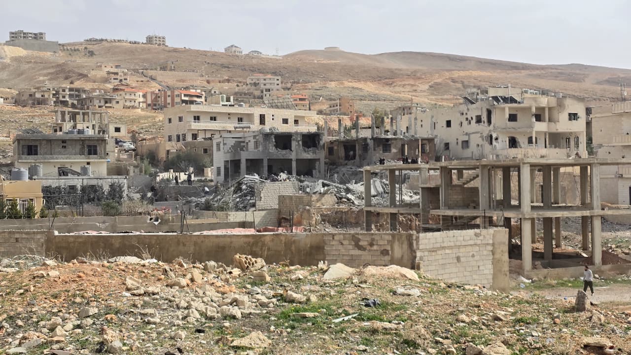 غارة على عين بورضاي (لينا اسماعيل).