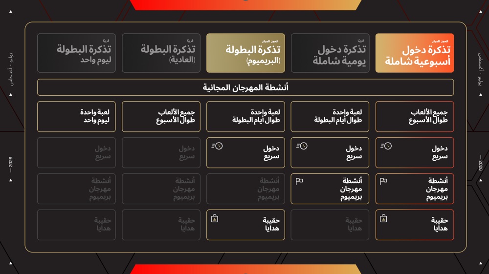 كأس العالم للرياضات الإلكترونية 2026 في الرياض.