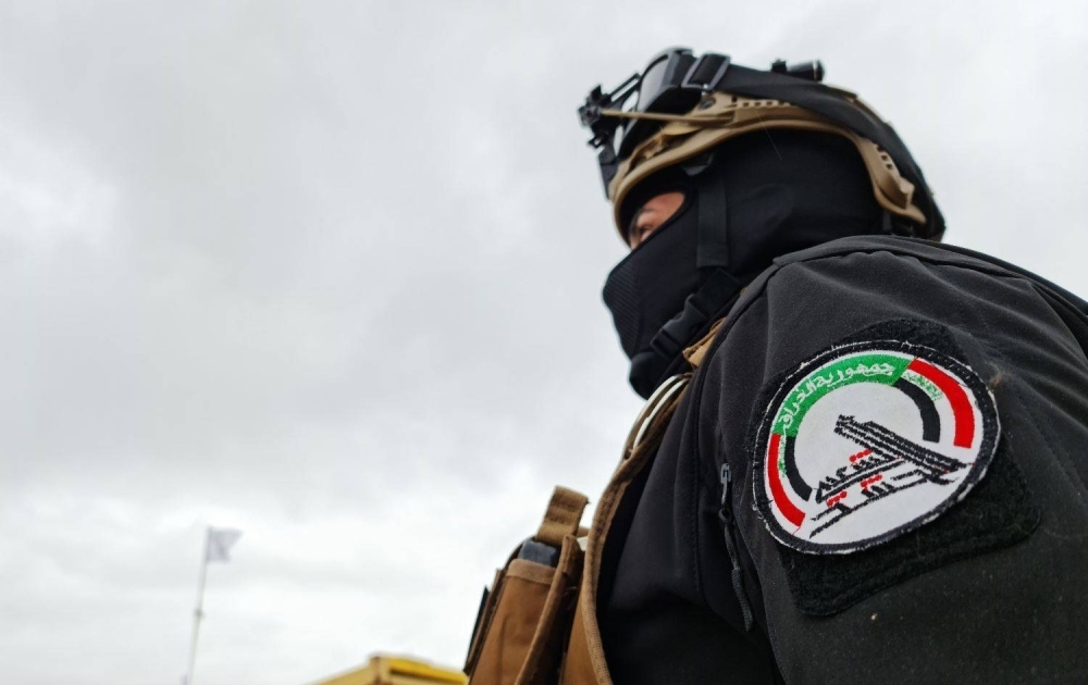 أحد عناصر الحشد الشعبي العراقي.